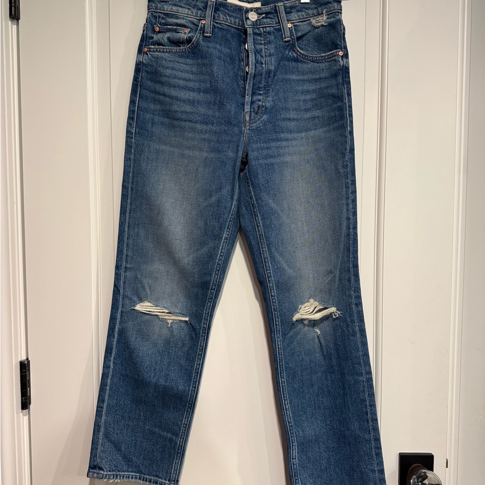 MOTHER DENIM. The Tomcat in Running with Scissors - Picture 4 of 7